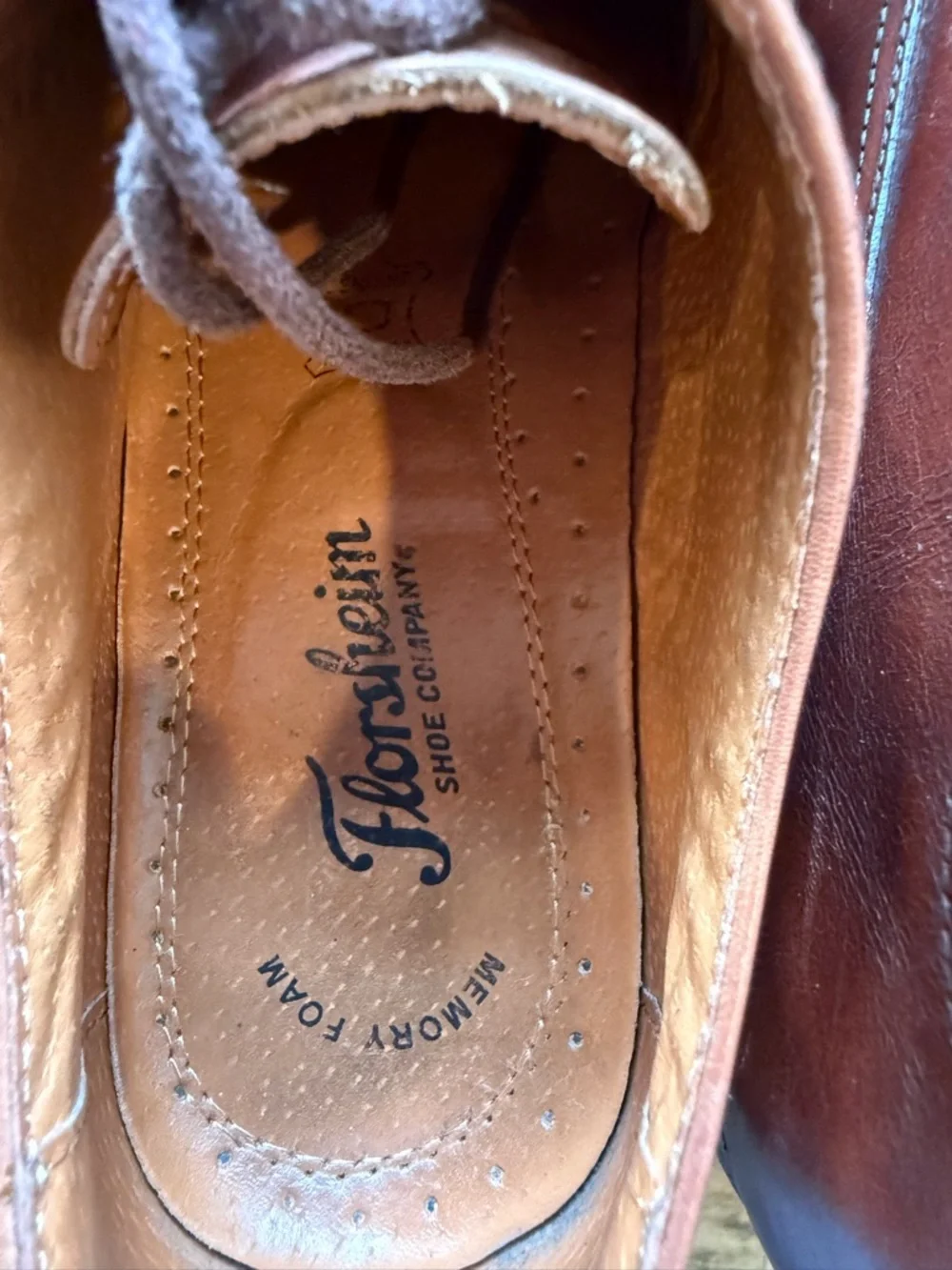 Florsheim Chestnut Brown Cap-Toe Oxford Dress Shoes‎